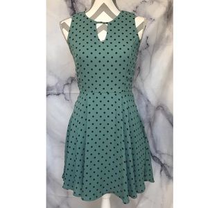 DEE ELLE Nordstrom Polka Dot empire Waist dress